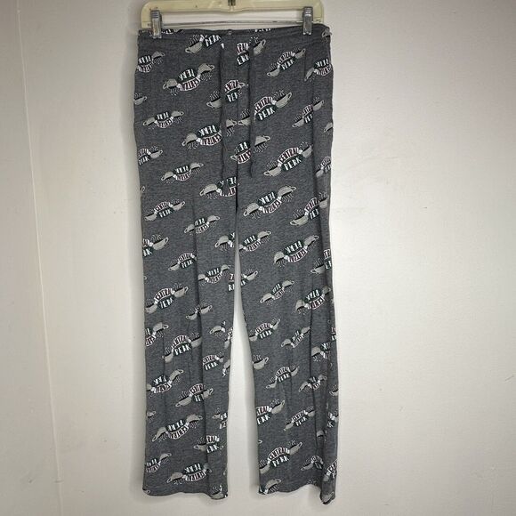 Friends Central Perk Pajama Lounge Pants Pockets Sleepwear 90s Y2K TV Show Small - Picture 12 of 12